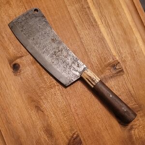 12.5 Inch Rustic Hand Crafted Meat Cleaver